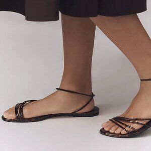 Schutz Inez strappy flats sandal